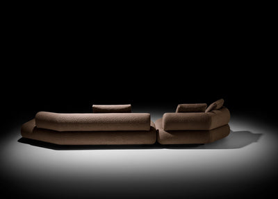 BRIO Modular Sofa in Brown - Twils | Milola