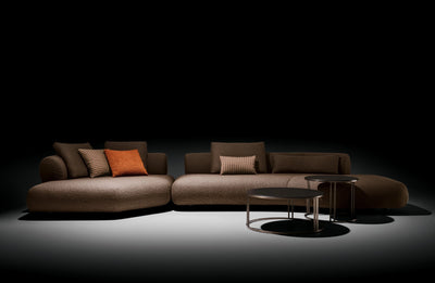 BRIO Modular Sofa in Brown - Twils | Milola