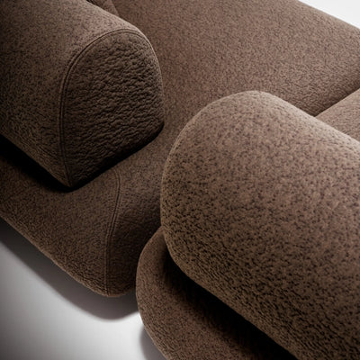 BRIO Modular Sofa in Brown - Twils | Milola