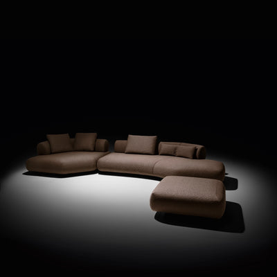 BRIO Modular Sofa in Brown - Twils | Milola