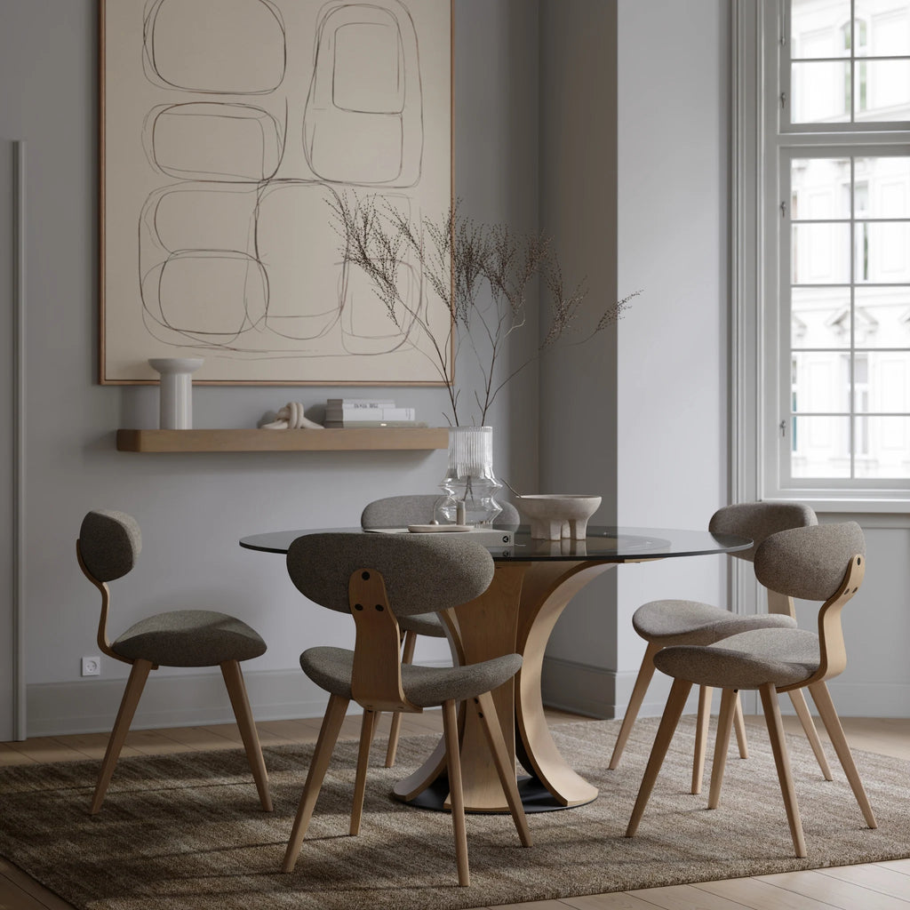 BUCKLE Chair in Pebble Earth - Danform | Milola