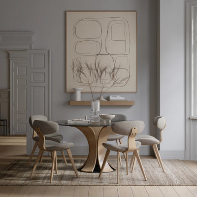 BUCKLE Chair in Pebble Earth - Danform | Milola