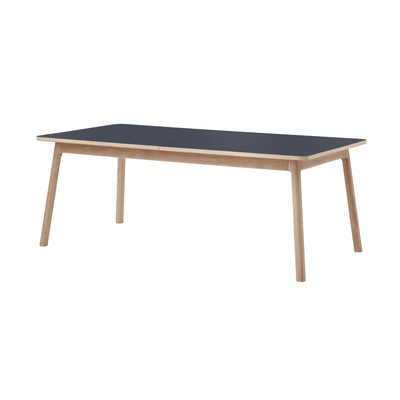 CASØ 700 Extendable Dining Table in Black Nano Laminate - Caso | Milola