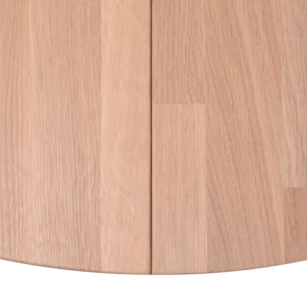 CASØ THOR Round Extendable Dining Table - Scandinavian Furniture - Extendable Table Mechanism -  CASO | Milola