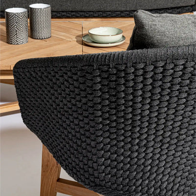 COACHELLA Outdoor Sofa in Charcoal - Bizzotto | Milola