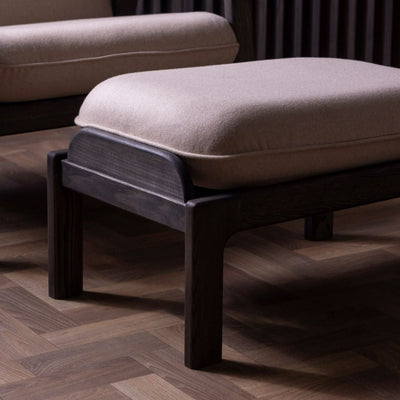 COMB-Lounge Chair-Footstool-Living-Kristensen Kristensen | Milola