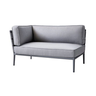 Conic Outdoor - Modular Outdoor Sofa in Light Grey - Cane-Line | Milola
