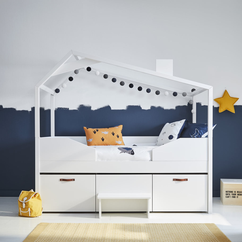 COOL KIDS Bed with 2 Drawers and Step - Lifetime Kidsrooms | Milola