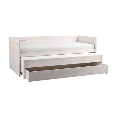 Cabin Bed with Guest Bed - in White-Wash - LIFETIMEKIDS | Milola