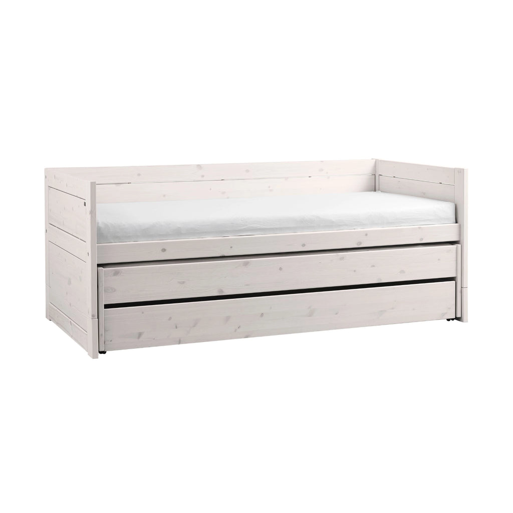 Cabin Bed with Guest Bed - in White-Wash - LIFETIMEKIDS | Milola