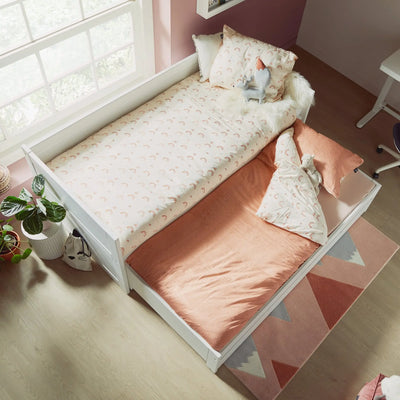 Cabin Bed with Guest Bed - in White - LIFETIMEKIDS | Milola