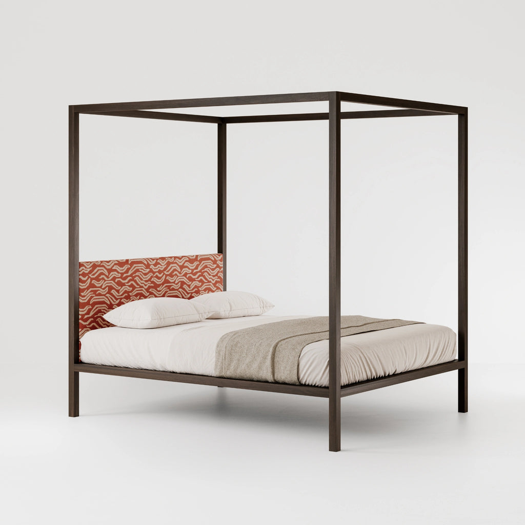Ceylon Poster Bed - Upholstered Bed - Bolzan | Milola