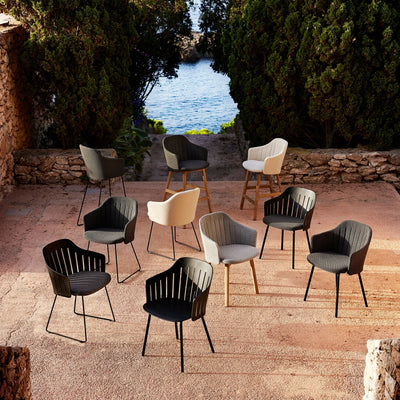 Choice Outdoor Dining Chair - Outdoor Upholstered Chair Colors - Cane Line | Milola