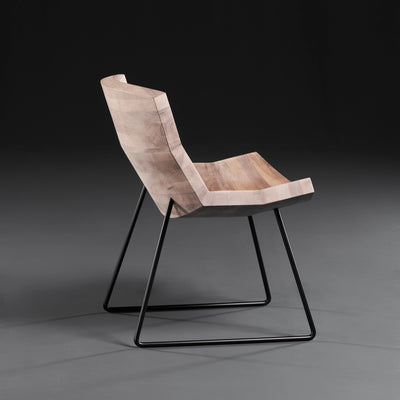 CHUNK Dining Chair in Oak Natural Soap - Artisan | Milola