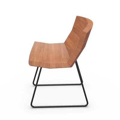 CHUNK Dining Chair in Oak Wenge Oil - Artisan | Milola