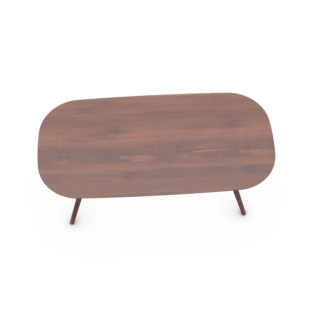 COCO Oval Dining Table in Cherry Dark Oil - Artisan | Milola
