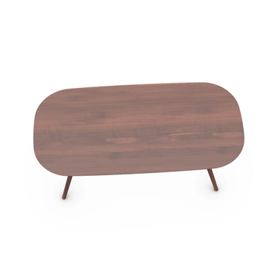 COCO Oval Dining Table in Cherry Dark Oil - Artisan | Milola