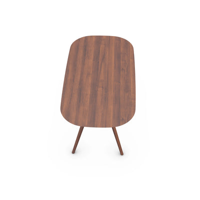 COCO Oval Dining Table in Walnut Natural Oil - Artisan | Milola