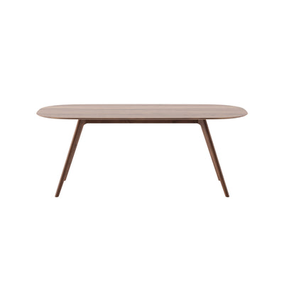 COCO Oval Dining Table in Walnut Natural Oil - Artisan | Milola