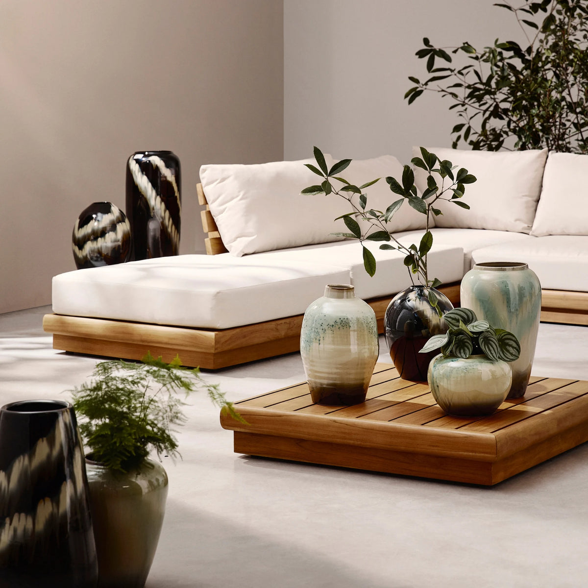 DELGADA Coffee Table in Teak - Bizzotto | Milola