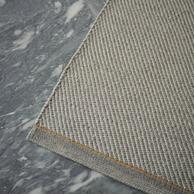 DAWN LIGHT Rug in Grey/Mustard - Linie Design | Milola
