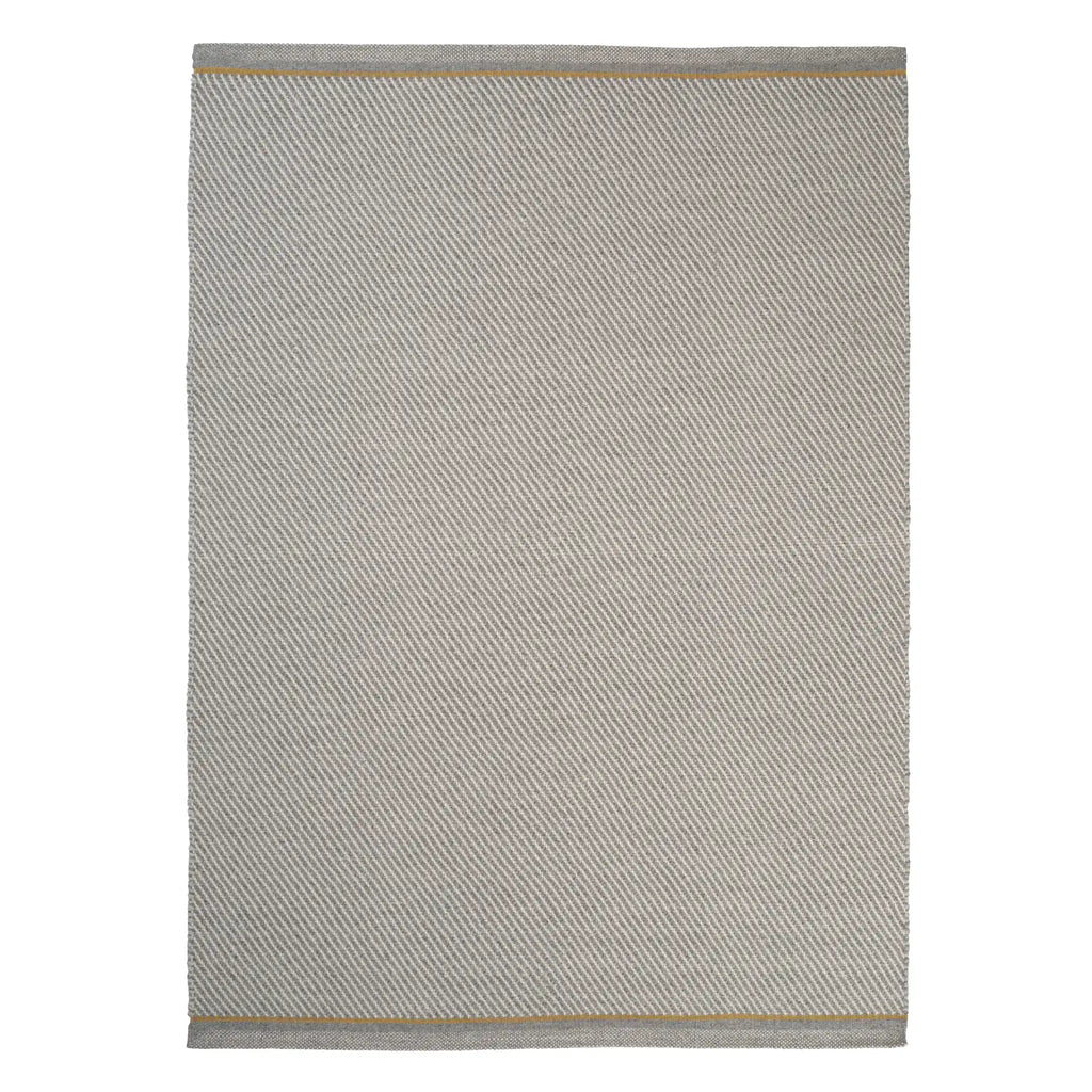DAWN LIGHT Rug in Grey/Mustard - Linie Design | Milola