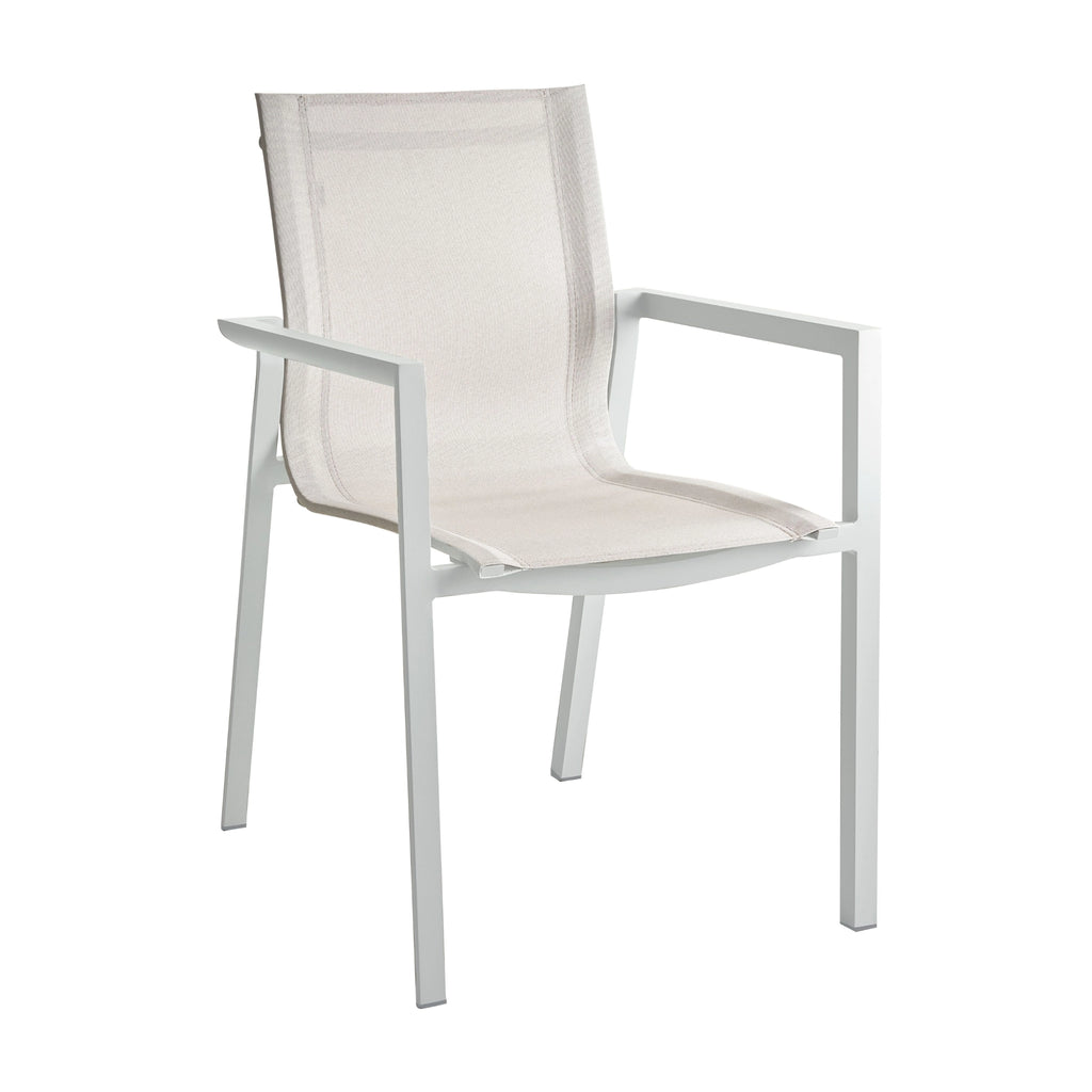 LOMMA Dining Table Set in Light Grey - BRAFAB | Milola
