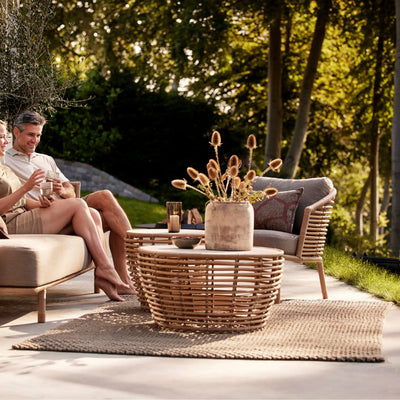 DISCOVER Outdoor Rug in Taupe - Cane-Line | Milola