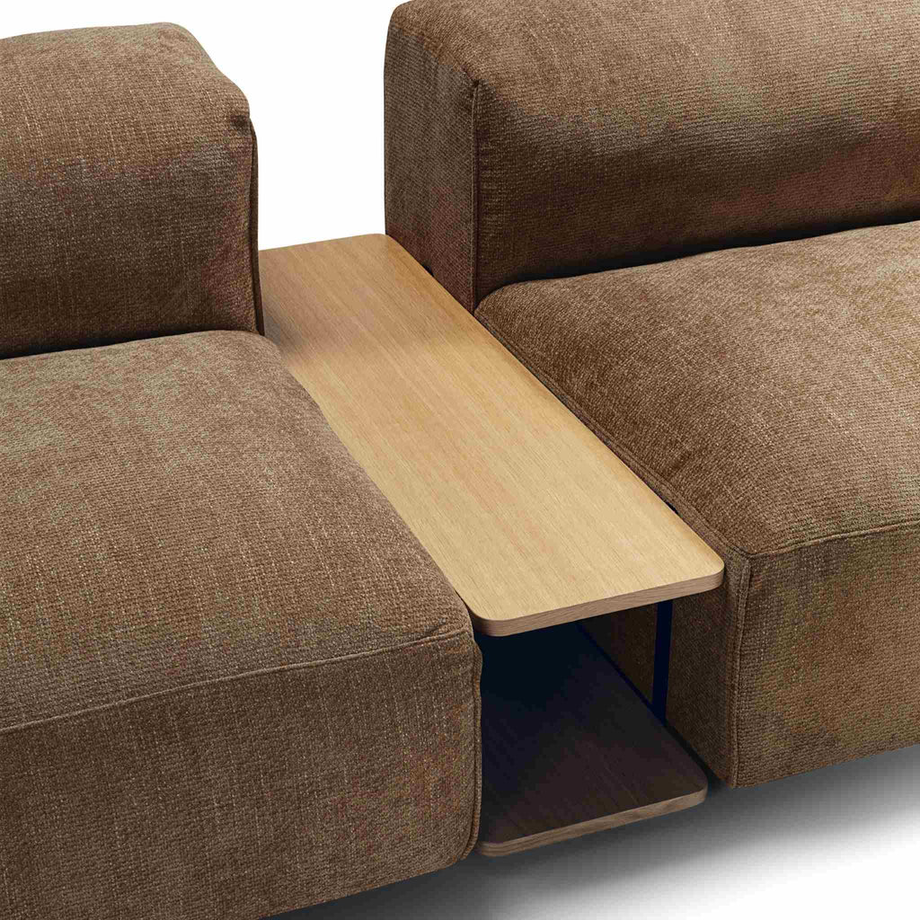 EDDA Corner Sofa - Contemporary Modular Sofa in Brown - SITS | Milola