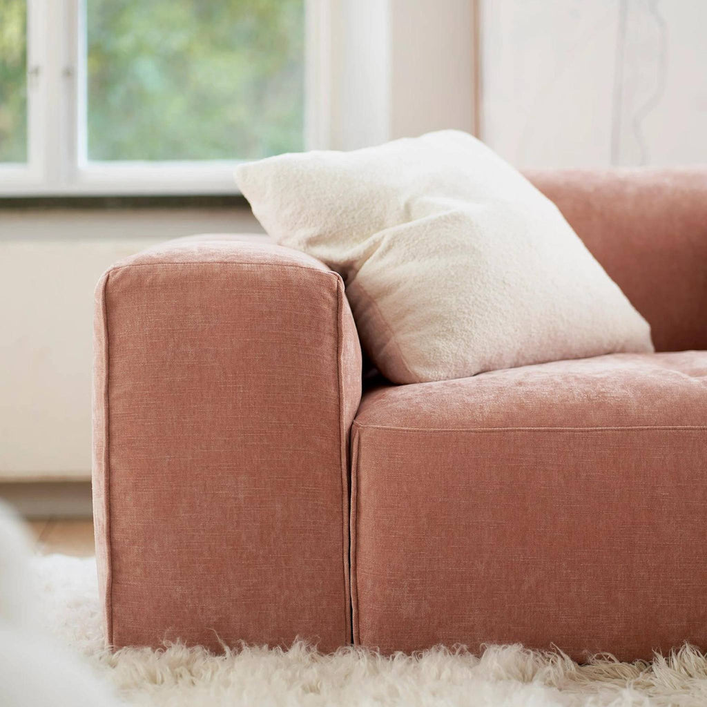 EDDA Corner Sofa - Contemporary Modular Sofa in Pink - SITS | Milola