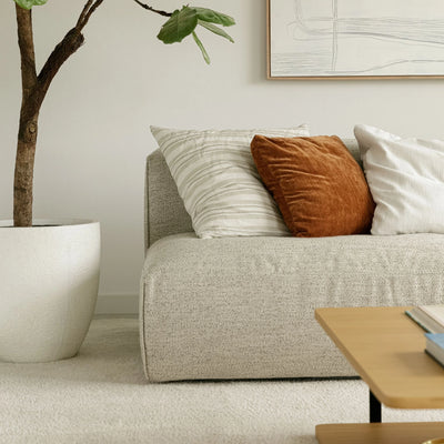 EDDA Corner Sofa - Contemporary Modular Sofa in Grey - SITS | Milola