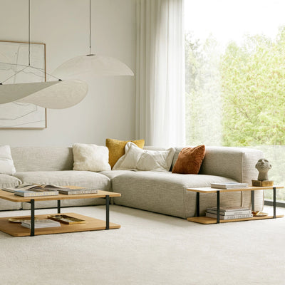 EDDA Corner Sofa - Contemporary Modular Sofa in Grey - SITS | Milola