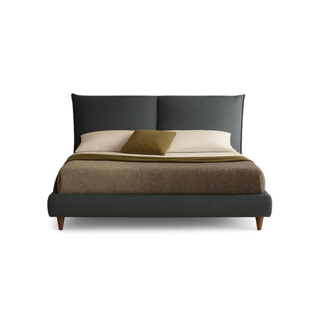 Eden H.20 Bed in Dark Blue - Bolzan | Milola