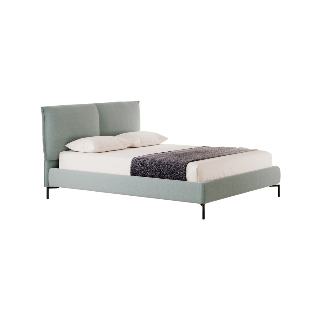 Eden Soft H.20 Bed in Light Green - Bizzotto | Milola