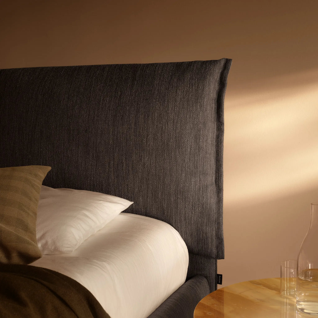 Eden Soft H.20 Bed in Taupe - Bizzotto | Milola
