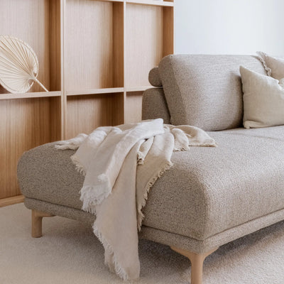 EDVIN Corner Sofa in Beige - Sits | Milola