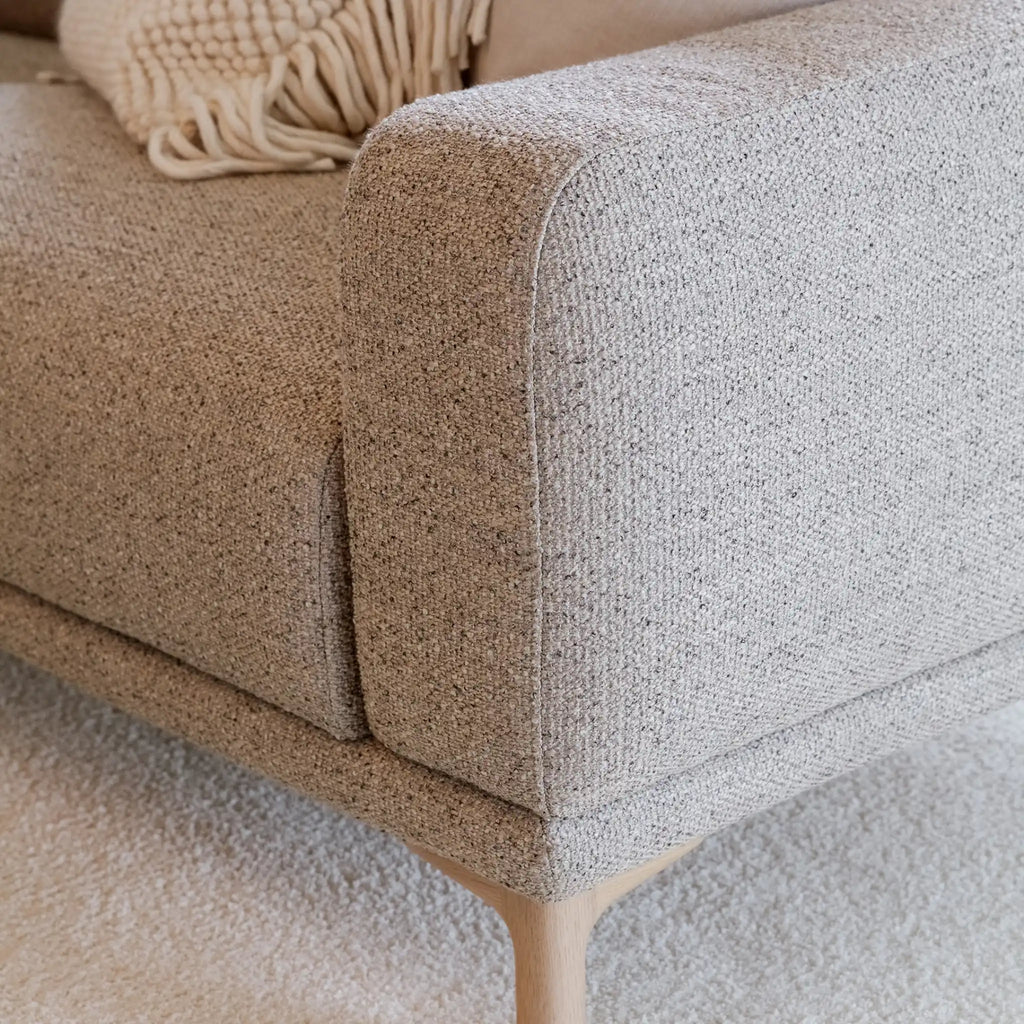 EDVIN Corner Sofa in Beige - Sits | Milola