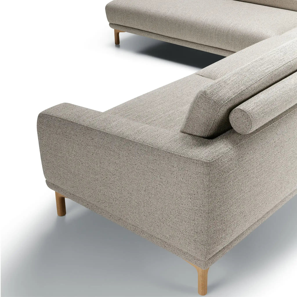 EDVIN Corner Sofa in Beige - Sits | Milola