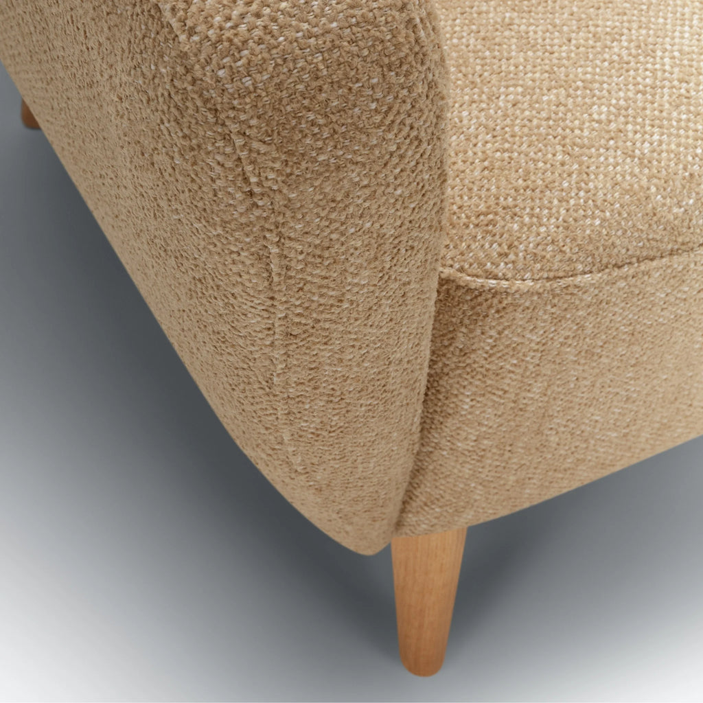 ELSA Armchair in Warm Beige - Sits | Milola