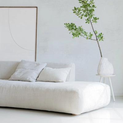 EMILY Corner Sofa in Natural - Sits | Milola