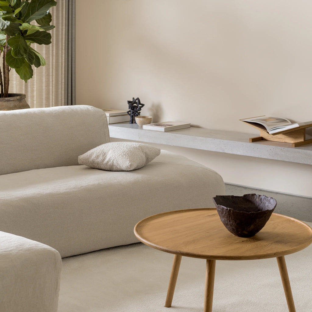 EMILY Corner Sofa in Natural - Sits | Milola