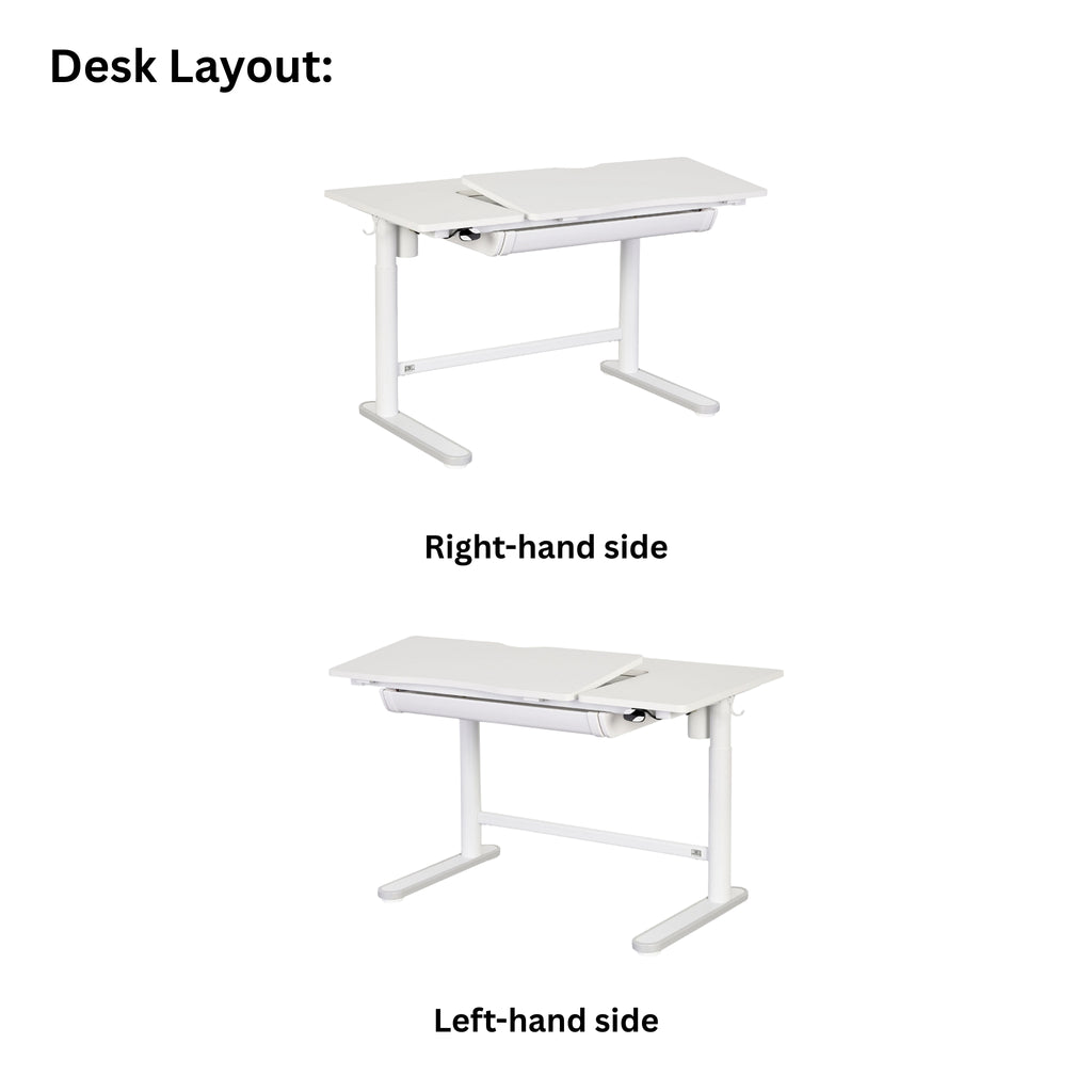 ERGO Electrical Adjustable Desk - Kids Bedrooms - Lifetime Kids | Milola