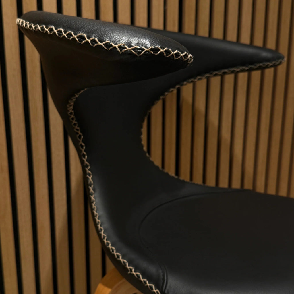 FLAIR Leather Accent Chair - OUTLET