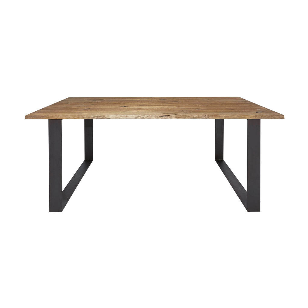 FOREST Solid Wood Dining Table - Steel U Legs - Nordic Design - Kristensen Kristensen | Milola