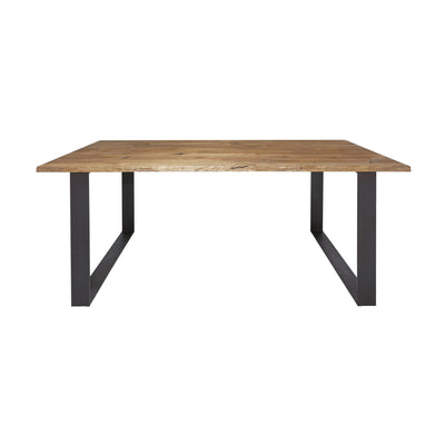 FOREST Solid Wood Dining Table - Steel U Legs - Nordic Design - Kristensen Kristensen | Milola