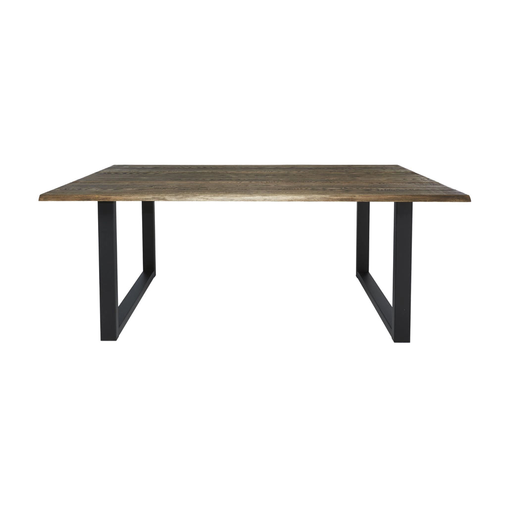 FOREST Solid Wood Dining Table - Steel U Legs - Nordic Design - Kristensen Kristensen | Milola