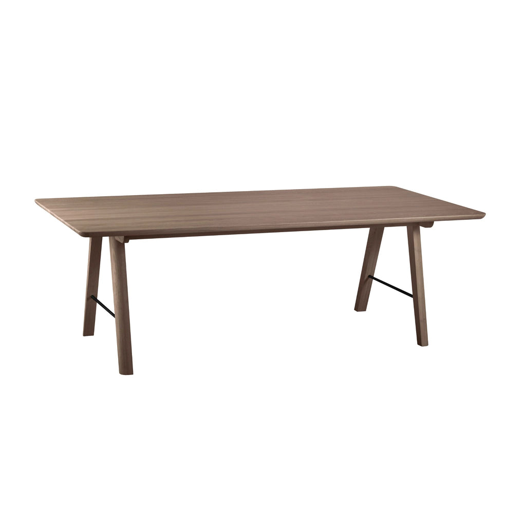 FRANKLIN Solid Wood Rectangular Dining Table - Nordic Design - Kristensen Kristensen | Milola 