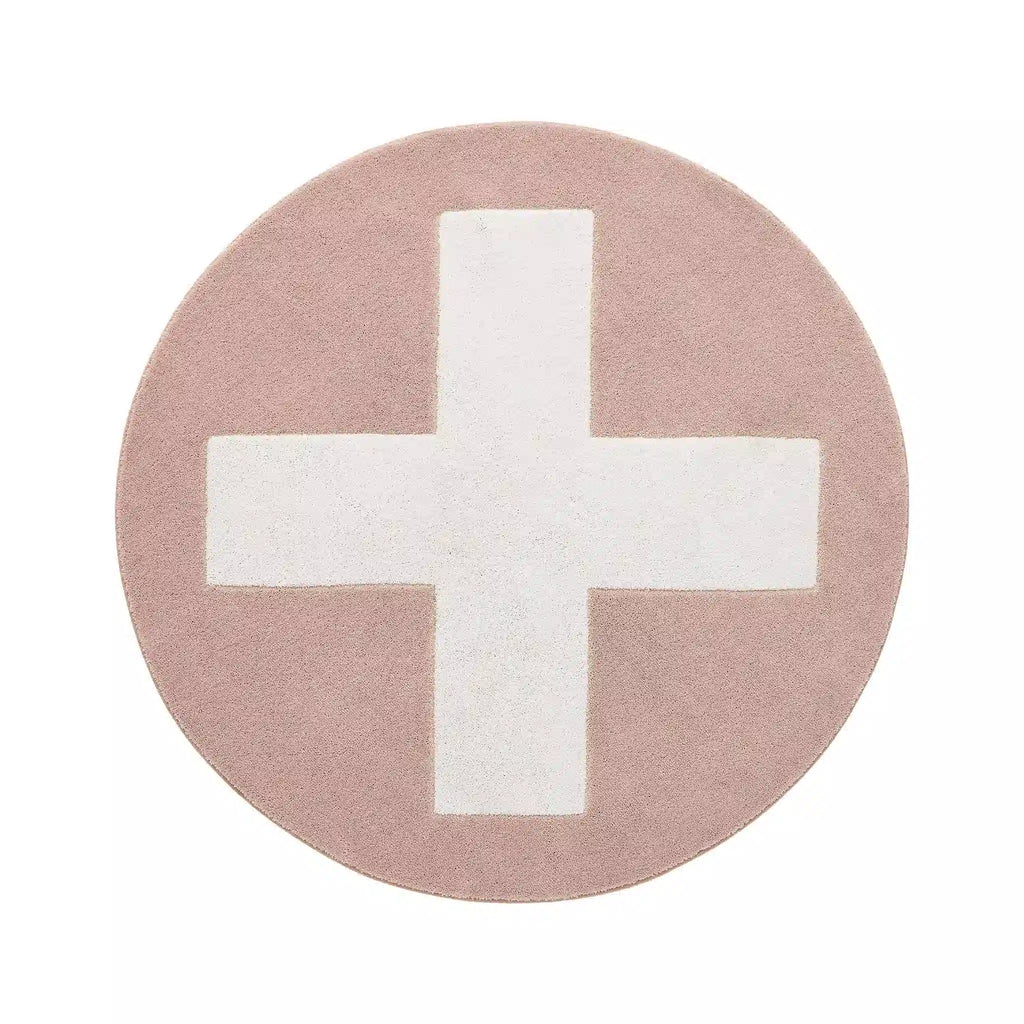 FUNLAND Bedroom Accessory Pack - Pink Round Rug - Kidsrooms | Milola