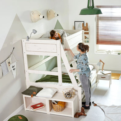 Family Bunk Bed in White - Kids Bedrooms - Lifetime Kidsrooms | Milola
