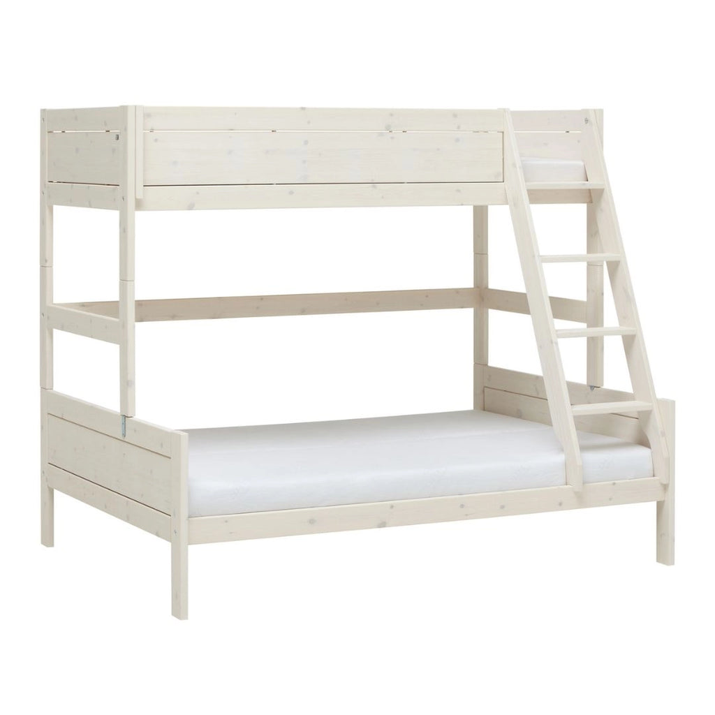 Family Bunk Bed in White Wash - Kids Bedrooms - Lifetime Kidsrooms | Milola